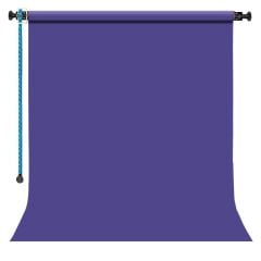 GDX Sabit (Tavan & Duvar) Kağıt Sonsuz Stüdyo Fon Perde (Purple) 2.70x11 Metre