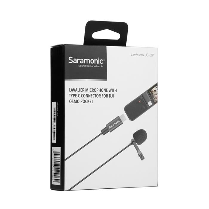 Saramonic LavMicro U3-OP Osmo Pocket/Pocket 2 Yaka Mikrofonu