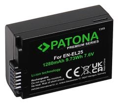 Patona 1349 Premium EN-EL25 Nikon Batarya