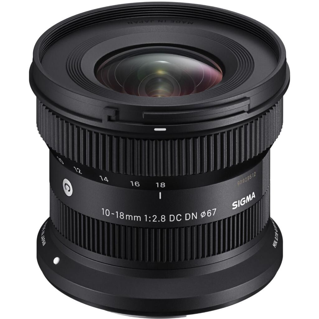 Sigma 10-18mm f/2.8 DC DN Contemporary Lens (Canon RF) - Sigma Hatıra Bezi Hediyeli