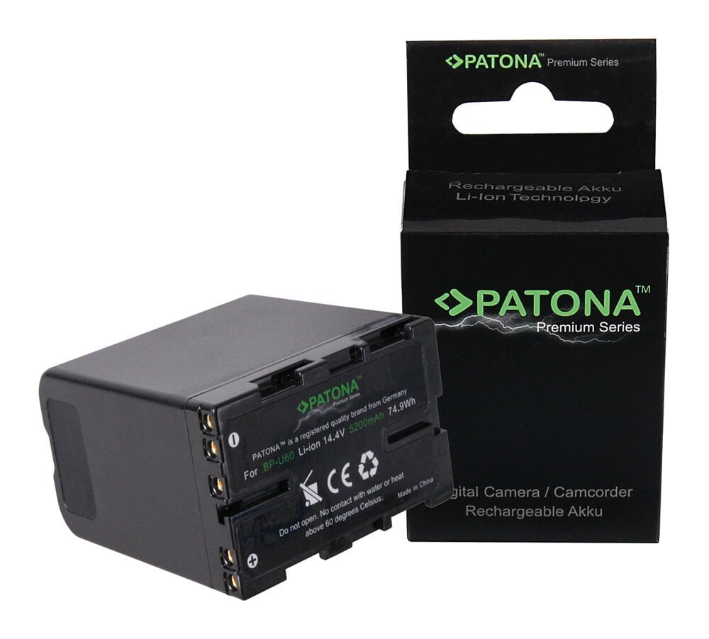 Patona 1242 Premium BP-U60 Sony Batarya