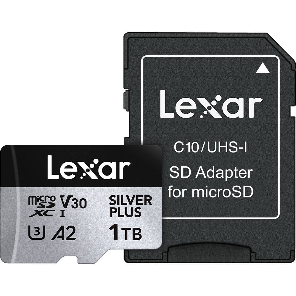 Lexar 1TB Silver Plus 205MB/s microSDXC Kart