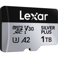 Lexar 1TB Silver Plus 205MB/s microSDXC Hafıza Kartı