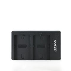 Sanger LP-E6 Canon İkili USB Şarj Aleti (Fiş Adaptörü Hariç)
