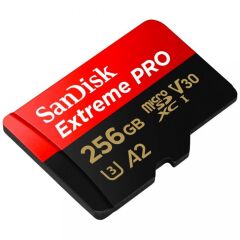 Sandisk 256GB MicroSDXC Extreme Pro 200MB/s Hafıza Kartı