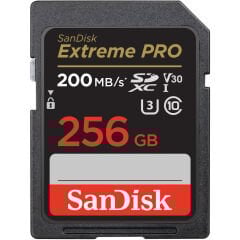 Sandisk 256GB SDXC Extreme Pro 200MB/s Hafıza Kartı