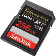 Sandisk 256GB SDXC Extreme Pro 200MB/s Hafıza Kartı
