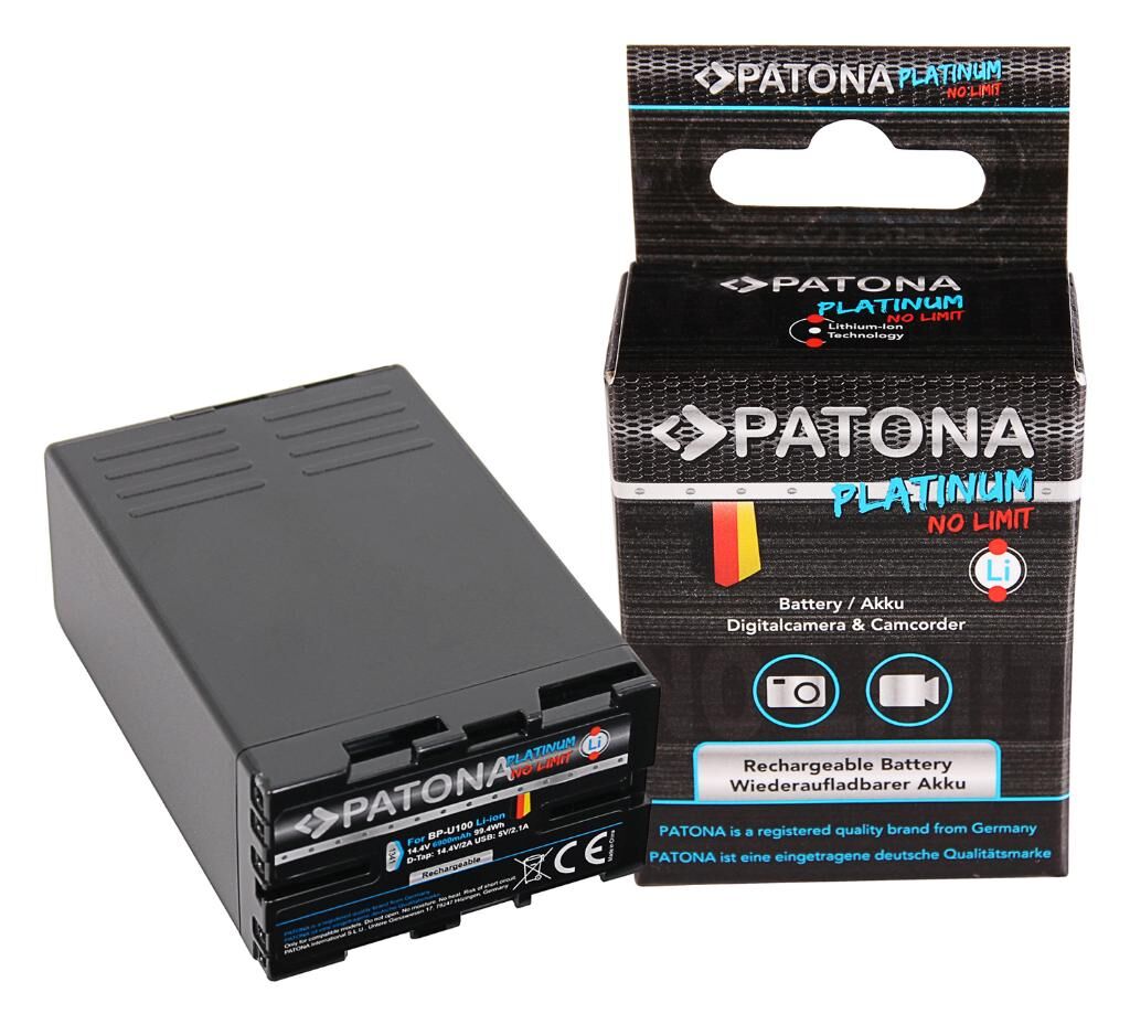 Patona 1341 Platinum BP-U100 Sony Batarya