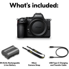 Nikon Z5 II Gövde (5.500 TL Geri Ödeme)