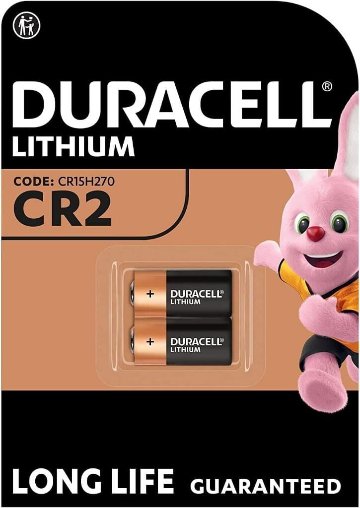 Duracell CR2 3V Lityum Pil 2'li Paket (SKT: 03-2035)