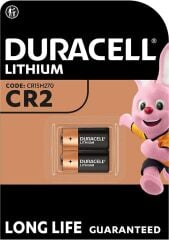 Duracell CR2 3V Lityum Pil 2'li Paket (SKT: 03-2035)
