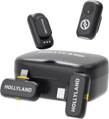 Hollyland LARK A1 Combo 2 Kişilik Kablosuz Mikrofon Sistemi