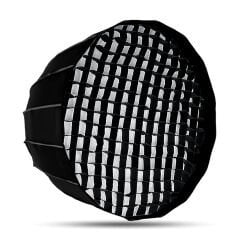 GDX Parabolic Gridli Softbox 70cm Kolay Kurulum YouTube, Reel ve Film Çekimleri İçin Profesyonel Softbox
