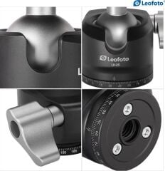 Leofoto LS-224C+LH-25 Profesyonel Karbon Fiber Tripod Kit