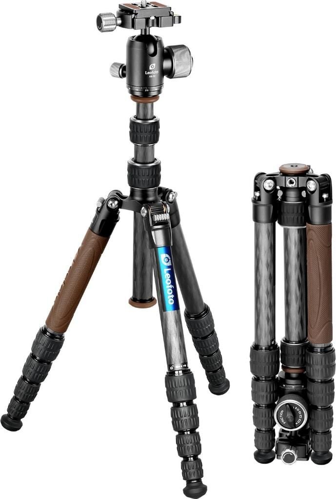Leofoto LX-225CT+XB-32Q Profesyonel Karbon Fiber Tripod Kit