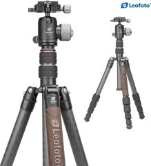 Leofoto LX-225CT+XB-32Q Profesyonel Karbon Fiber Tripod Kit