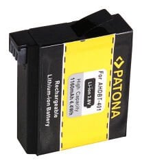 Patona 1235 AHDBT-401 Hero 4  Gopro Batarya
