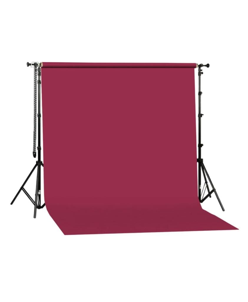 GDX Seyyar Kağıt Sonsuz Stüdyo Fon Perde (Crimson) 2.70x11 Metre