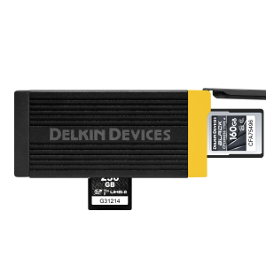 Delkin Devices USB 3.2 CFexpress Type-A & SD UHS-II Kart Okuyucu DDREADER-58