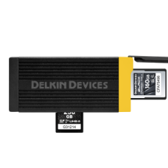 Delkin Devices USB 3.2 CFexpress Type-A & SD UHS-II Kart Okuyucu DDREADER-58