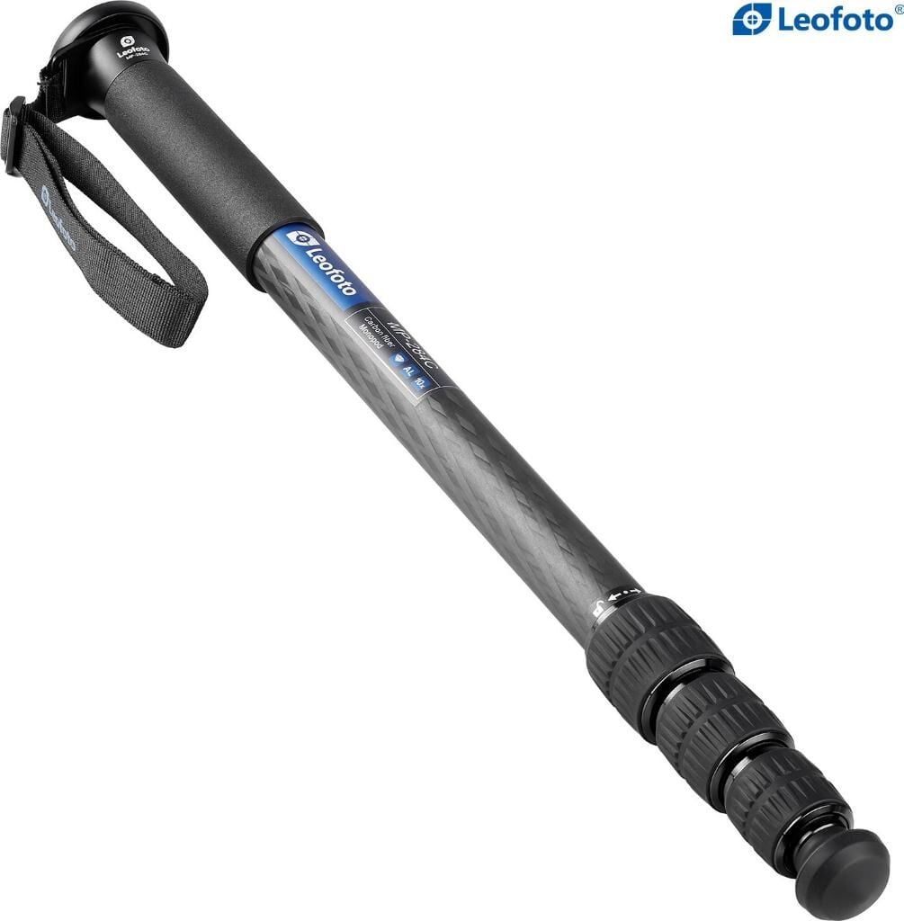 Leofoto MP-284C Profesyonel Karbon Fiber Monopod