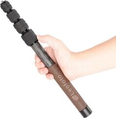 Leofoto GO-125 Go Stick Hafif Karbon Fiber Monopod Uzatma Çubuğu