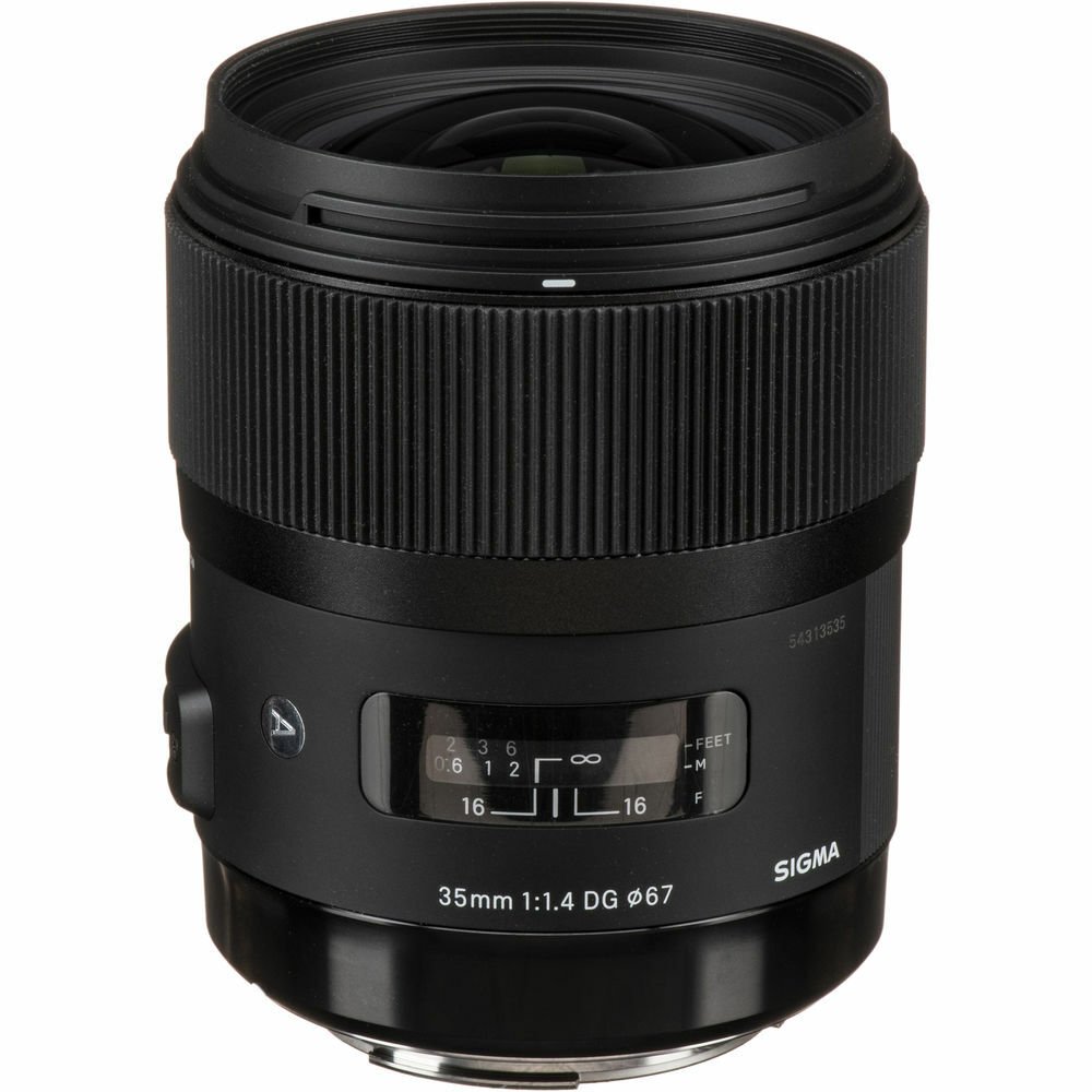 Sigma 35mm f/1.4 DG HSM (Art Serisi) Lens (Canon) - Sigma Hatıra Bezi Hediyeli