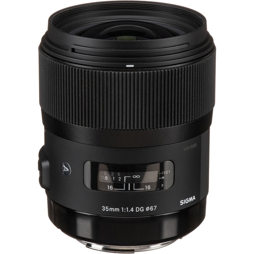 Sigma 35mm f/1.4 DG HSM (Art Serisi) Lens (Canon) - Sigma Hatıra Bezi Hediyeli