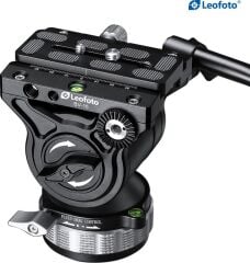 Leofoto BV-15 (Knob Clamp) Pro Fluid Sistem Video Başlığı