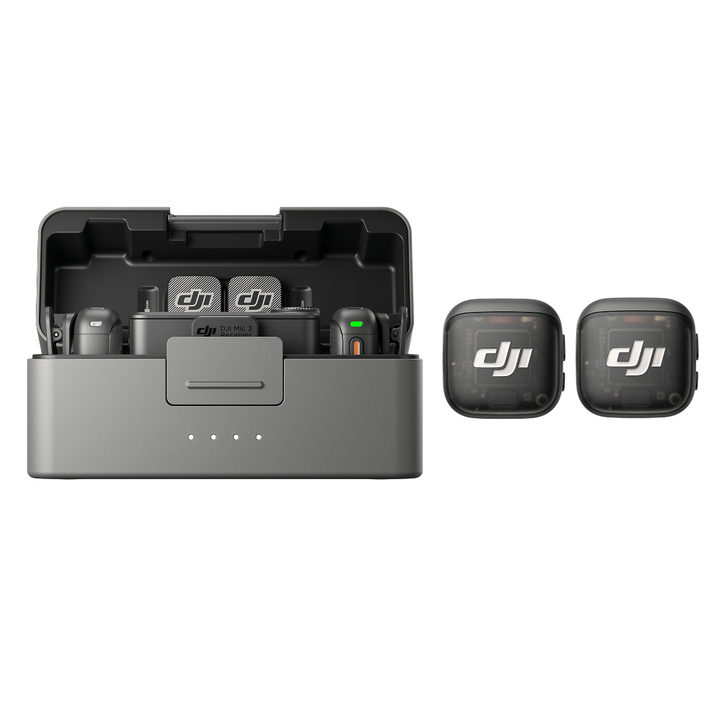 DJI Mic 3 (2 TX + 1 RX + Charging Case)