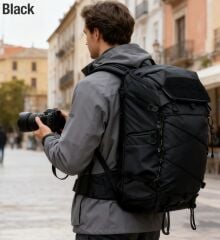 Leofoto BPA-35L-BL All in 1 Seyahat&Outdoor Kamera Sırt Çantası Siyah