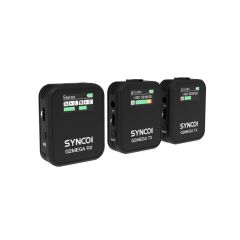 Synco G2A2 Mega 2 Kişilik Kablosuz Yaka Mikrofonu