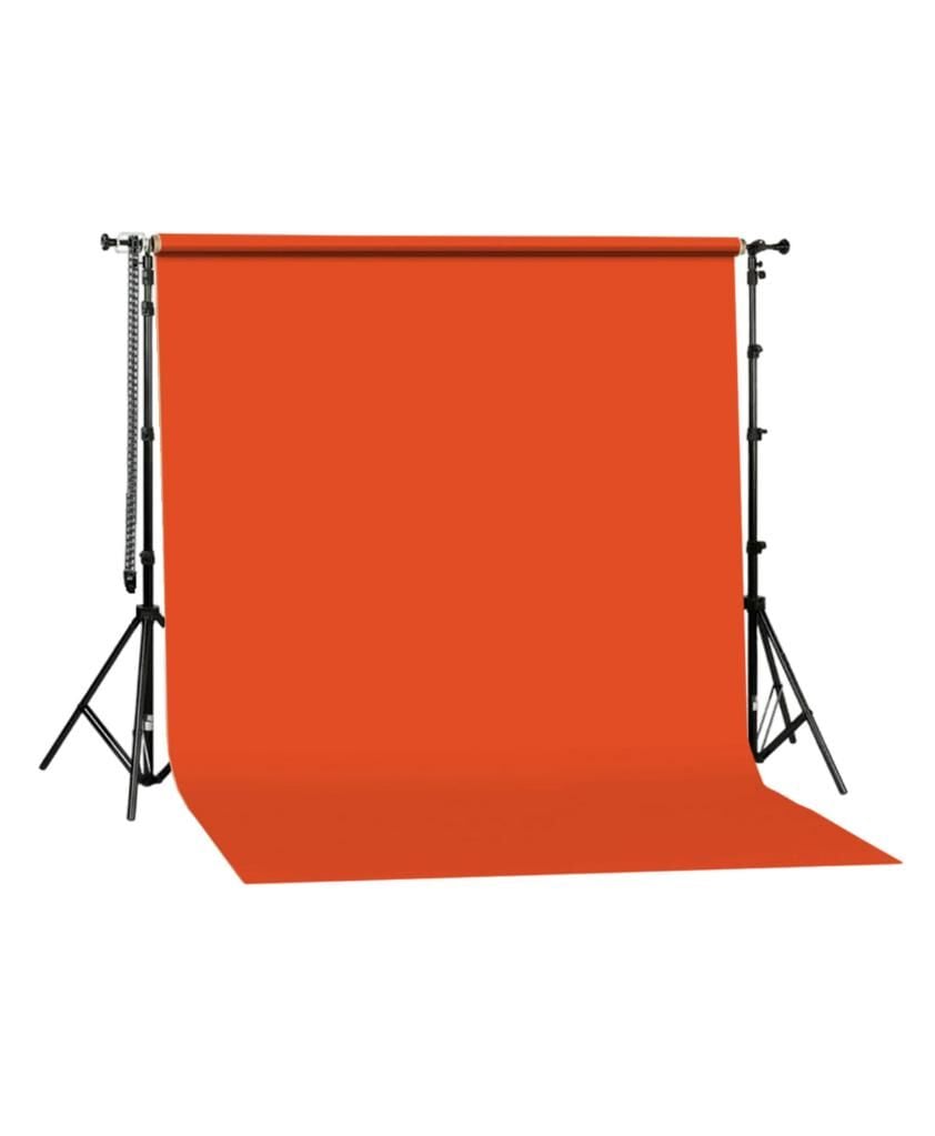 GDX Seyyar Kağıt Sonsuz Stüdyo Fon Perde (Tangelo) 2.70x11 Metre