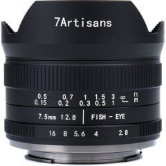 7Artisans 7.5mm F2.8 MK II (Sony E)