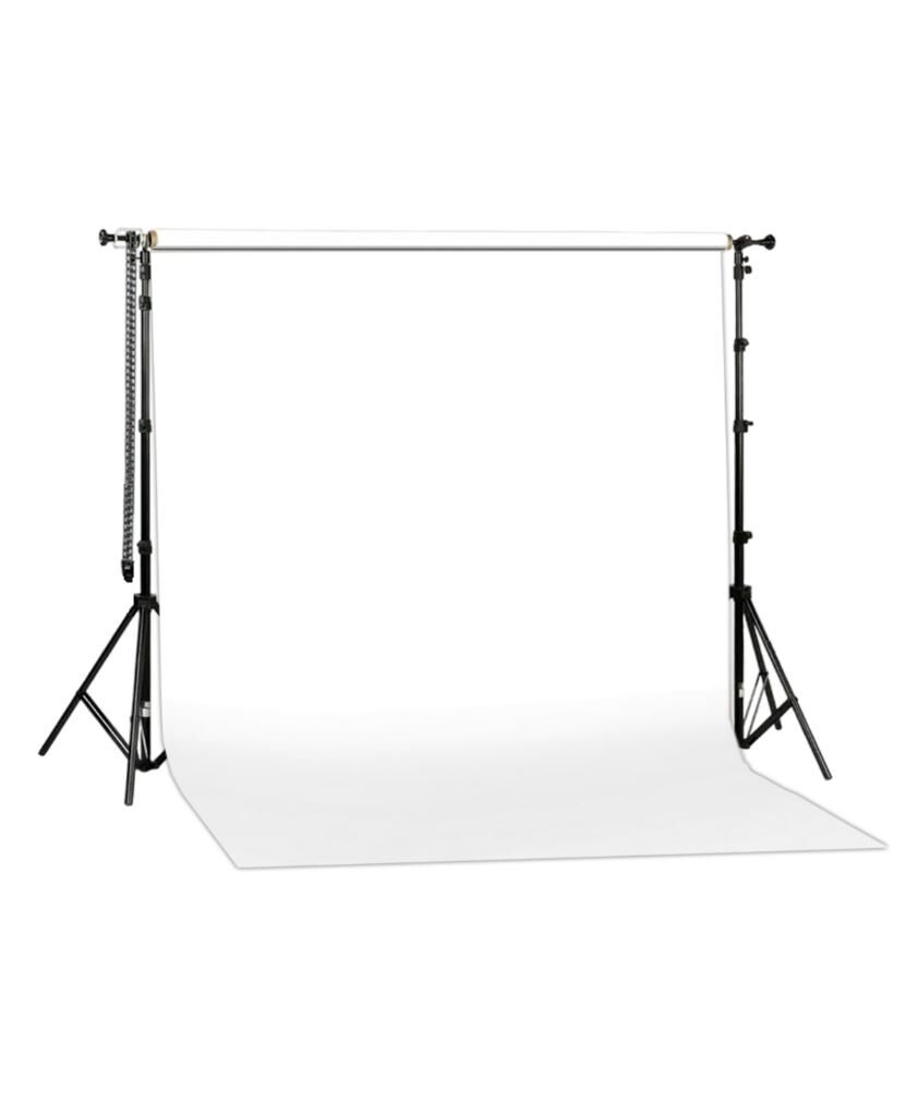 GDX Seyyar Kağıt Sonsuz Stüdyo Fon Perde (White/Beyaz) 2.70x11 Metre