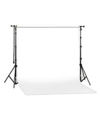 GDX Seyyar Kağıt Sonsuz Stüdyo Fon Perde (White/Beyaz) 2.70x11 Metre