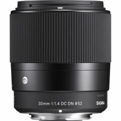 Sigma 30mm f/1.4 DC DN Contemporary Lens (Sony E) - Sigma Hatıra Bezi Hediyeli