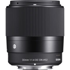 Sigma 30mm f/1.4 DC DN Contemporary Lens (Sony E) - Sigma Hatıra Bezi Hediyeli