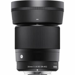 Sigma 30mm f/1.4 DC DN Contemporary Lens (Sony E) - Sigma Hatıra Bezi Hediyeli