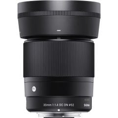 Sigma 30mm f/1.4 DC DN Contemporary Lens (Sony E) - Sigma Hatıra Bezi Hediyeli