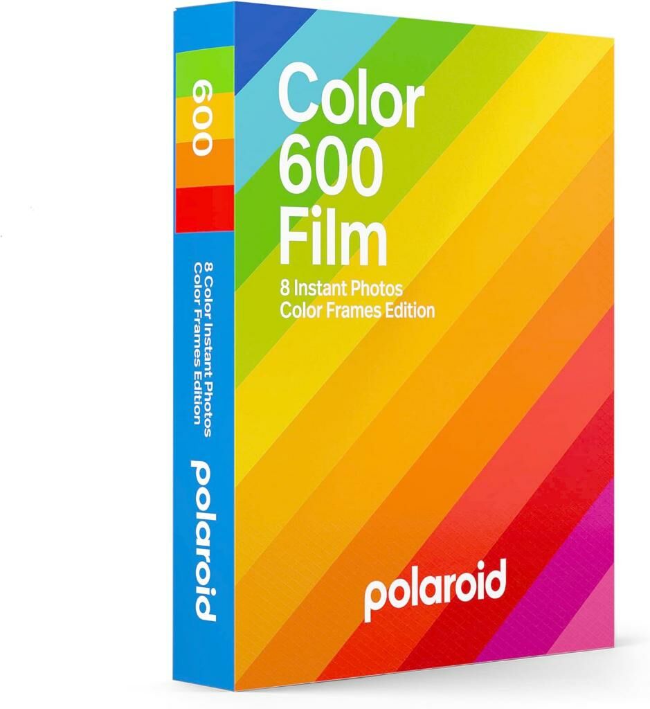 Polaroid Color 600 Frames Edition Instant Film 8 Poz (Ürt: 12-2022)