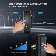 Synco G1A2 Pro 2 Konuşmacılı Kablosuz Stereo Yaka Mikrofonu