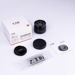 7artisans MF 50mm f/1.8 APS-C Lens (Sony E)