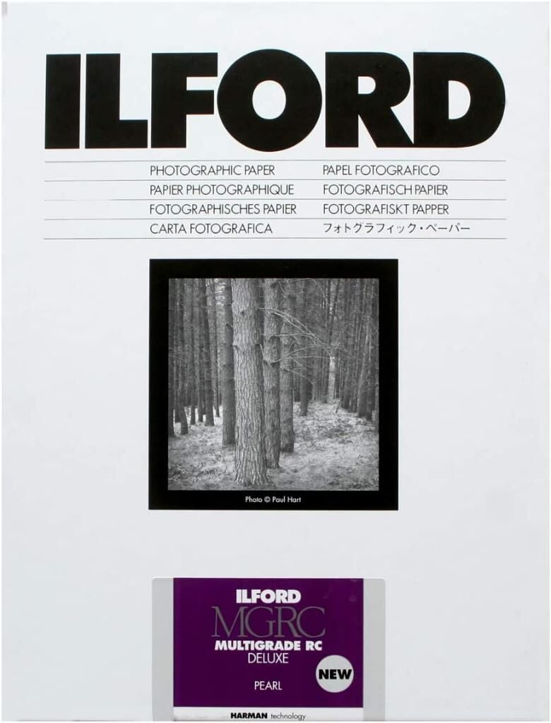 Ilford 18x24cm MGD 44M Pearl Siyah Beyaz Fotoğraf Kağıdı (25'lik Paket)