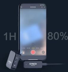 Synco G1TL Kablosuz Telefon Tablet Mikrofonu (Type-C & Lightening)