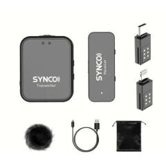 Synco G1TL Kablosuz Telefon Tablet Mikrofonu (Type-C & Lightening)
