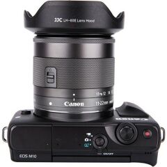 JJC LH-60E Canon EF-M 11-22mm İçin Parasoley (Canon EW-60E)
