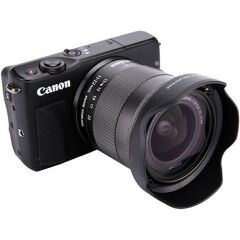 JJC LH-60E Canon EF-M 11-22mm İçin Parasoley (Canon EW-60E)