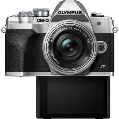 Olympus OM-D E-M10 Mark IV Gövde (Gümüş)