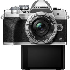 Olympus OM-D E-M10 Mark IV Gövde (Gümüş) - (5000 TL Geri Ödeme)
